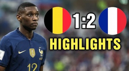 France vs Belgium 2-1 Highlights &amp; All Goals (Nations League) Match Belgium France 2024 HD