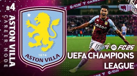 FC 25 Aston Villa Career Mode | UEFA Champions League Dengan Format Baru #4