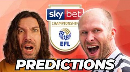 Championship SCORE PREDICTIONS - Round 10