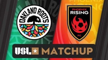 Oakland Roots SC vs Phoenix Rising FC: October 12, 2024