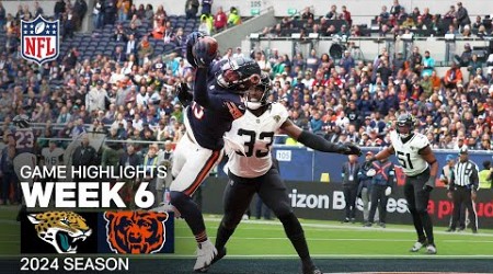 Jacksonville Jaguars vs. Chicago Bears | 2024 Week 6 Game Highlights