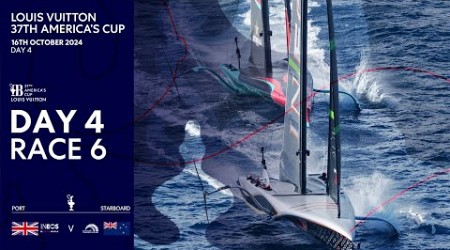 Louis Vuitton 37th America&#39;s Cup Race 6 | INEOS Britannia vs Emirates Team New Zealand | Full Replay