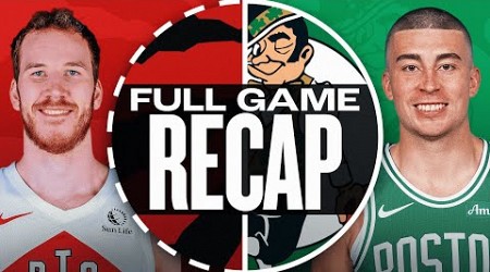 Game Recap: Celtics 115, Raptors 111