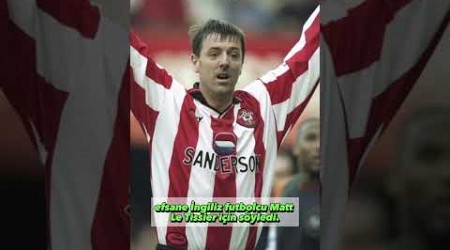 ⚽️ Southampton&#39;un mütevazi dünya yıldızı &quot;Matt Le Tissier&quot; #futbol #premierleague #shorts