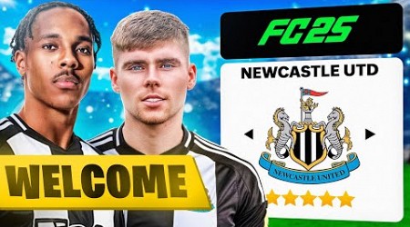 YOU CHOOSE ARE JANUARY TRANSFERS !!!!!!! EAFC 25 NEWCASTLE UNITED CAREER MODE S1E4