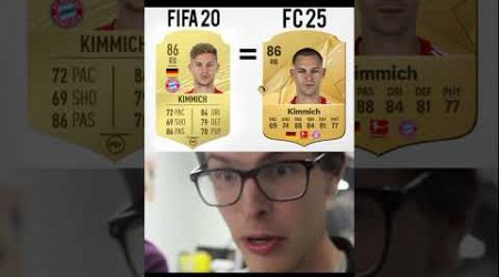 FIFA 20 VS FC 25! (Bayern Munich Version)#shorts#eafc#ultimateteam#bayernmunich