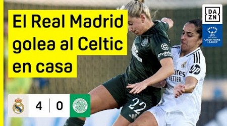 Real Madrid vs Celtic (4-0) | Resumen y goles | UEFA Women&#39;s Champions League 2024-25