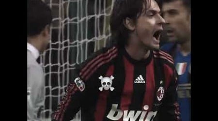 SERIE A 2008 AC Milan Vs Inter Milan ☠️ #football #ytshort #youtubeshorts