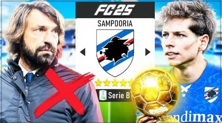 RICOSTRUISCO LA SAMPDORIA DOPO UN INIZIO DI STAGIONE TERRIFICANTE!!