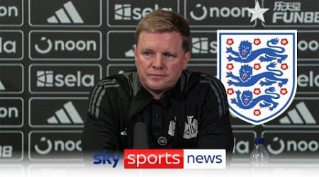 Eddie Howe confirms no contact from FA over England job