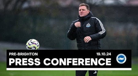 PRESS CONFERENCE | Eddie Howe pre-Brighton (H)