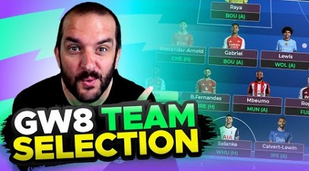 FPL TEAM SELECTION | GAMEWEEK 8 | Fantasy Premier League Tips 2024/25