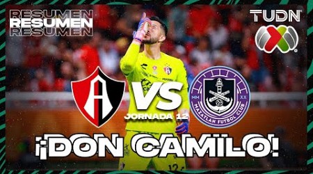 RESUMEN | Atlas vs Mazatlán | Liga Mx -AP2024 - J12 | TUDN