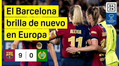 FC Barcelona vs Hammarby (9-0) | Resumen y goles | UEFA Women&#39;s Champions League 2024-25