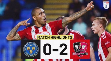 HIGHLIGHTS: Shrewsbury Town 0 Exeter City 2 (17/10/24) EFL Sky Bet League One