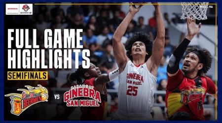 GINEBRA vs. SAN MIGUEL | FULL GAME 5 SEMIS HIGHLIGHTS | PBA SEASON 49 GOVERNORS&#39; CUP | OCT. 18, 2024