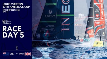 Louis Vuitton 37th America&#39;s Cup | Day 5 - LIVE