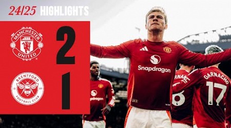 Hojlund &amp; Garnacho Complete COMEBACK! | Man Utd 2-1 Brentford