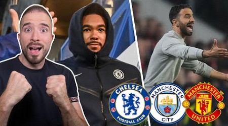 Reece James BACK &amp; AVAILABLE! | Amorim To Man City OR Man United?!