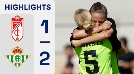 GRANADA CF 1 - 2 REAL BETIS FÉMINAS | RESUMEN LIGA F