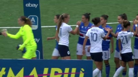 Sampdoria-Napoli F. 0-0 | Pareggio a reti bianche tra blucerchiate e azzurre | #SerieAfemminile eBay