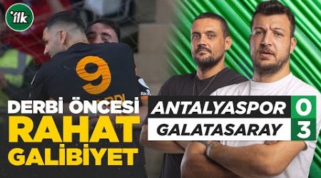 Antalyaspor 0-3 Galatasaray Maç Sonu Yorum | Batuhan Karadeniz - Hakan Gündoğar