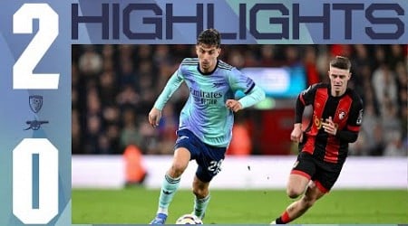 HIGHLIGHTS | Bournemouth v Arsenal (0-2) | Premier League