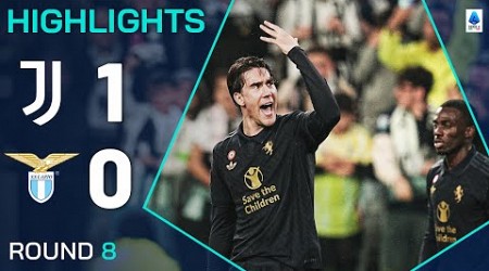 JUVENTUS-LAZIO 1-0 | HIGHLIGHTS | Late goal hands Juve big win | Serie A 2024/25