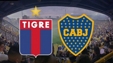 EN VIVO TIGRE - BOCA POR LA LIGA PROFESIONAL - DEBUT DE FERNANDO GAGO - ¡GRATIS!