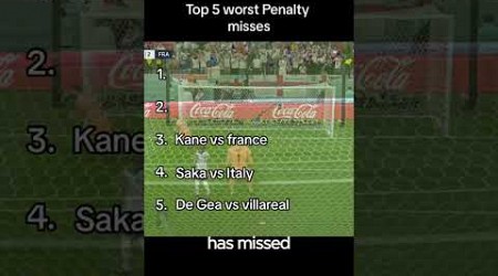 The Most CRUCIAL Penalty Misses Ever