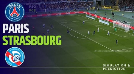 PSG - STRASBOURG | Ligue 1 24/25 | eFootball Match Simultion