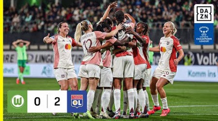 HIGHLIGHTS | VfL Wolfsburg vs. Olympique Lyonnais - UEFA Women&#39;s Champions League 24-25 (Français)