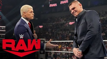 Cody Rhodes and Gunther come face-to-face: Raw highlights, Oct. 14, 2024