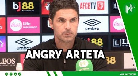 ARSENAL DEFEATED I Arteta reacts to SALIBA RED at Bournemouth