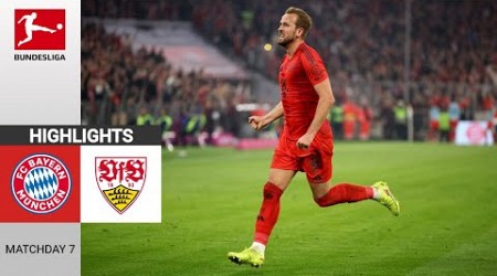 Bayern München - VfB Stuttgart | 4:0 | Zusammenfassung | Bundesliga 2024-25 | bayern stuttgart