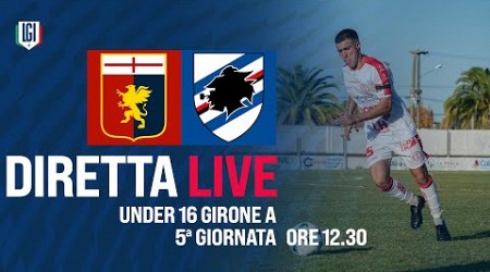 Genoa-Sampdoria, 5^ giornata Campionato Under 16