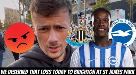 Newcastle 0-1 Brighton vlog - WE HAVE BEEN WELL AND TRULY EXPOSED THIS SEASON !!!!!!