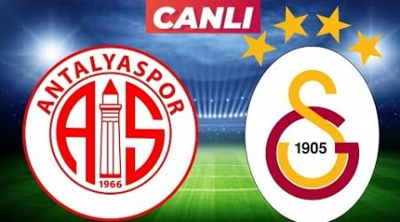 GALATASARAY ANTALYASPOR MAÇI CANLI İZLE