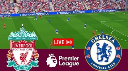 [LIVE] Liverpool vs Chelsea Premier League 24/25 Full Match - Video Game Simulation