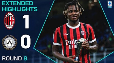 MILAN-UDINESE 1-0 | EXTENDED HIGHLIGHTS | SERIE A 2024/25