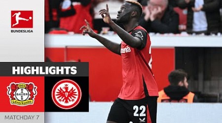 Wonderful Teamwork Initiates Comeback | Bayer 04 Leverkusen - Eintracht Frankfurt 2-1 | Highlights