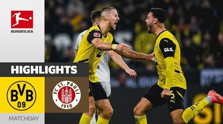 Borussia Dortmund 2-1 St. Pauli HIGHLIGHTS | Bundesliga 2024