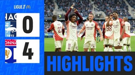 Lyon FAIT LE SPECTACLE sur le terrain du Havre | 8ème journée - Ligue 1 McDonald&#39;s 24/25