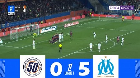 Montpellier contre Marseille [0-5] | Ligue 1 2024/25 | Résumé de Match !