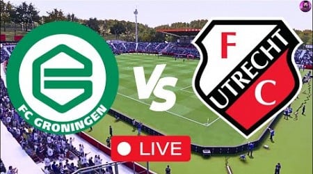 LIVE Groningen vs Utrecht - Eredivisie 2024 - Live Match Streaming