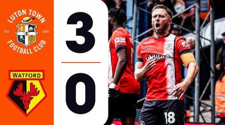 Luton 3-0 Watford | Highlights