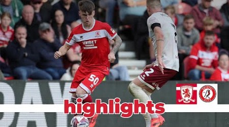 Match Highlights | Boro 0 Bristol City 2