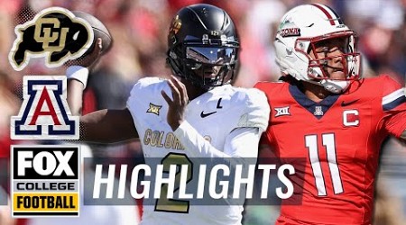 Colorado Buffaloes vs. Arizona Wildcats Highlights | FOX College Football