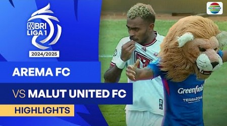 Arema FC VS Malut United FC - Highlights | BRI Liga 1 2024/25