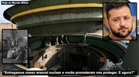 “Entregamos nosso arsenal nuclear e vocês prometeram nos proteger. E agora?”